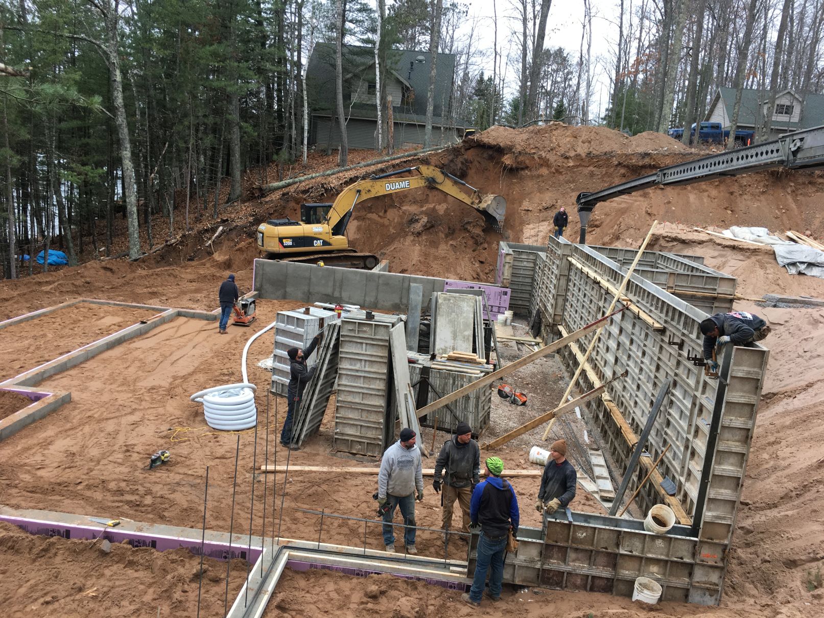 Back filling
